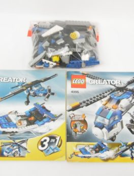 Lego créator avion et hélicoptère 6745 avec instructions