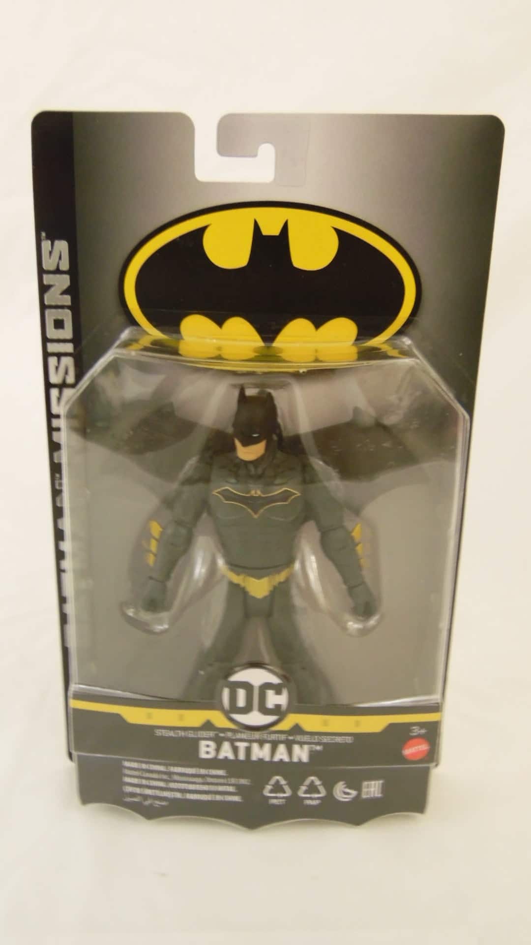 Figurine Batman 15 Cm - Batman Missions DC - Mattel