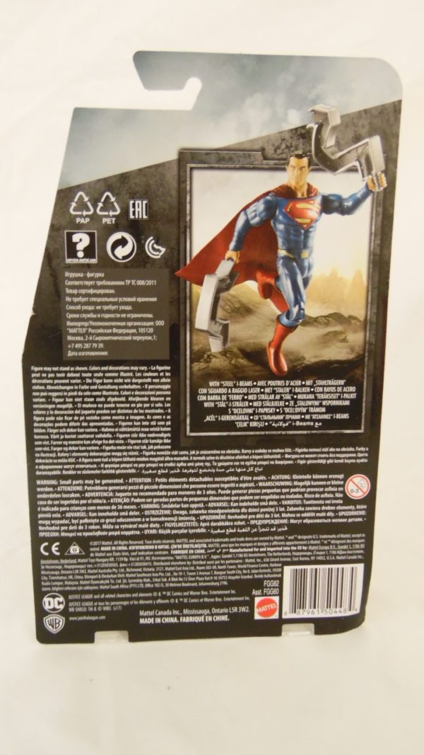 Figurine Superman - 15 cm - Justice League - Mattel
