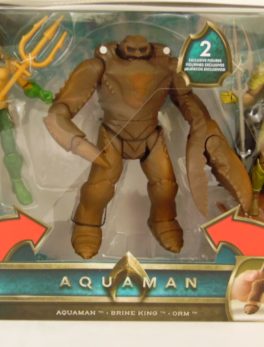 Coffret Aquaman - 3 figurines - Aquaman / Brine King / Orm