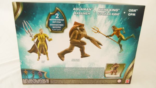 Coffret Aquaman - 3 figurines - Aquaman / Brine King / Orm