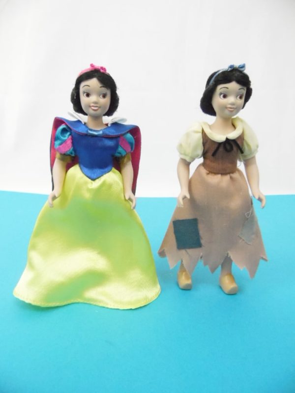 Figurine Disney - Porcelaine - Blanche neige et les 7 nains