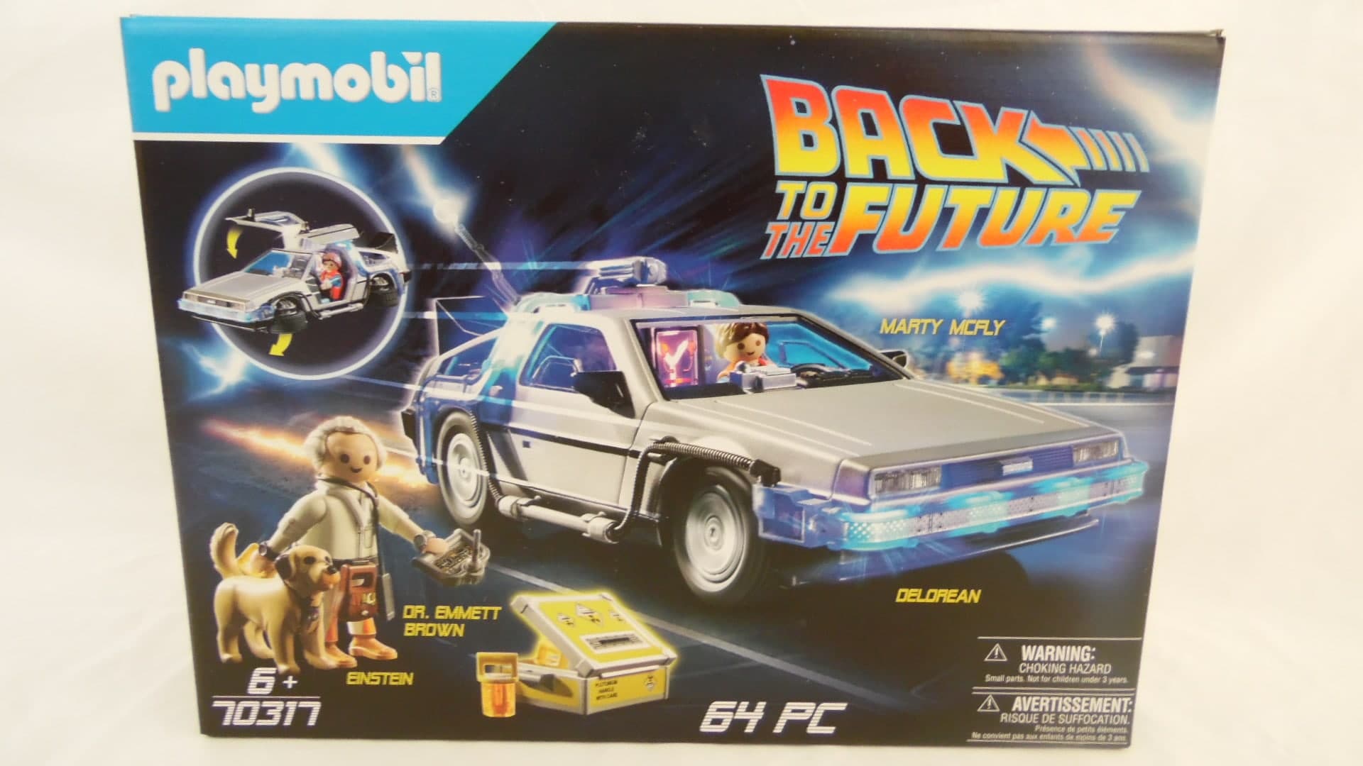 Retour vers le futur 3 en playmobil