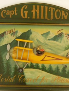 Tableau relief en bois - Country Corner - Capt G.Hilton