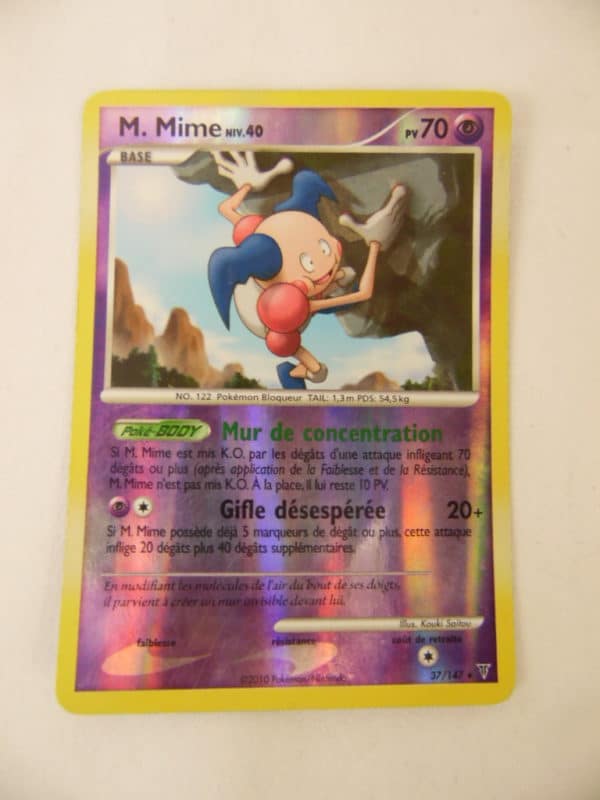 Carte Pokemon FR - M. Mimie 70PV - 37/147 - Série Platine