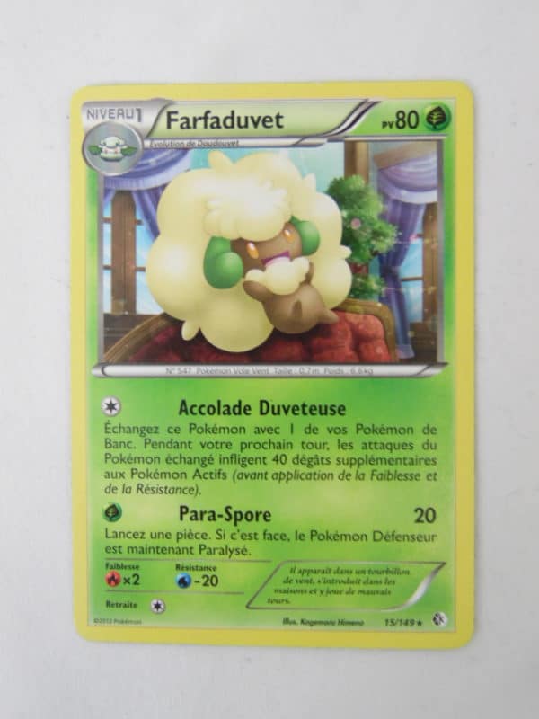Carte Pokemon FR - Farfaduvet 80PV - 15/149 - Frontière Franchies