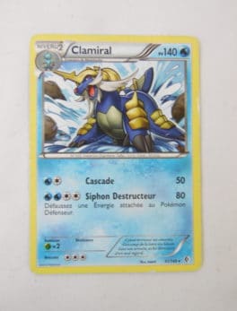 Carte Pokemon FR - Clamiral 140PV - 41/149