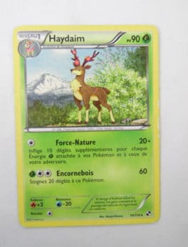 Carte Pokemon FR - Haydaim 90PV - 14/114 - Série Noir & Blanc