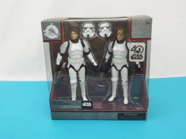 Figurine Star Wars - Elites series - Han Solo et Luke Skywalker en Stormtrooper