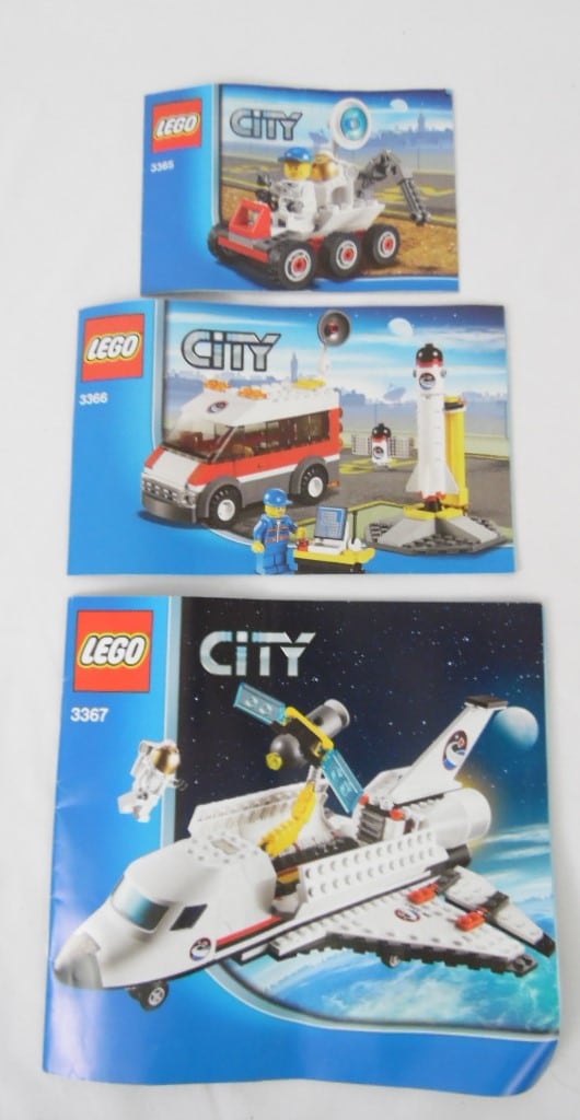 Lot LEGO City Space - N° 3365/3366 et 3367
