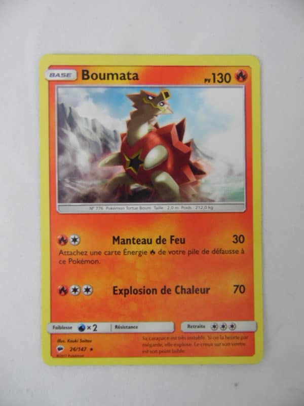 Carte Pokemon FR - Boumata 1300PV - 26/147