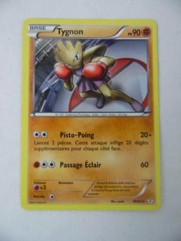 Carte Pokemon FR - Tygnon 90PV - 48/83 - Générations