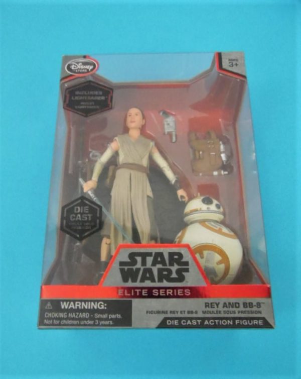 Figurine Star Wars - Elites series - Rey et BB8