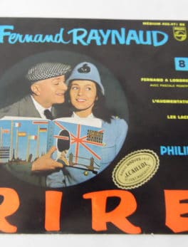 Disque vinyle - 45 T - Fernand Raynaud - Rire 8