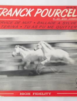 Disque vinyle - 45 T - Frank Pourcel