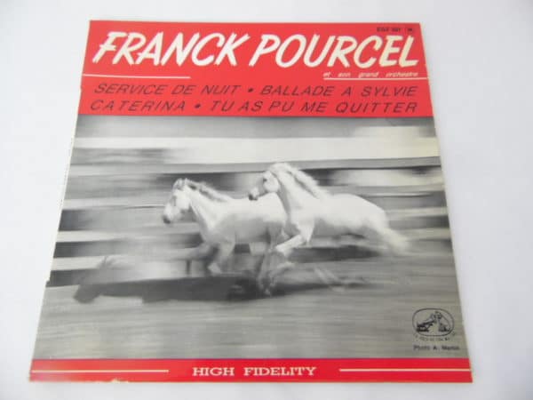 Disque vinyle - 45 T - Frank Pourcel