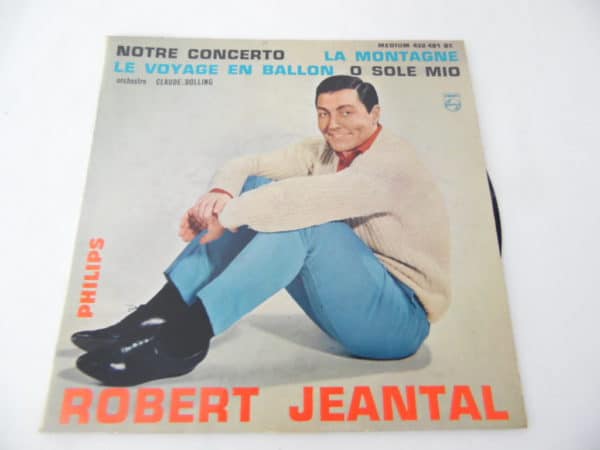 Disque vinyle - 45 T - Robert Jeantal