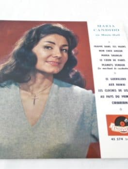 Disque vinyle - 33 T - Maria Candido au Music-Hall