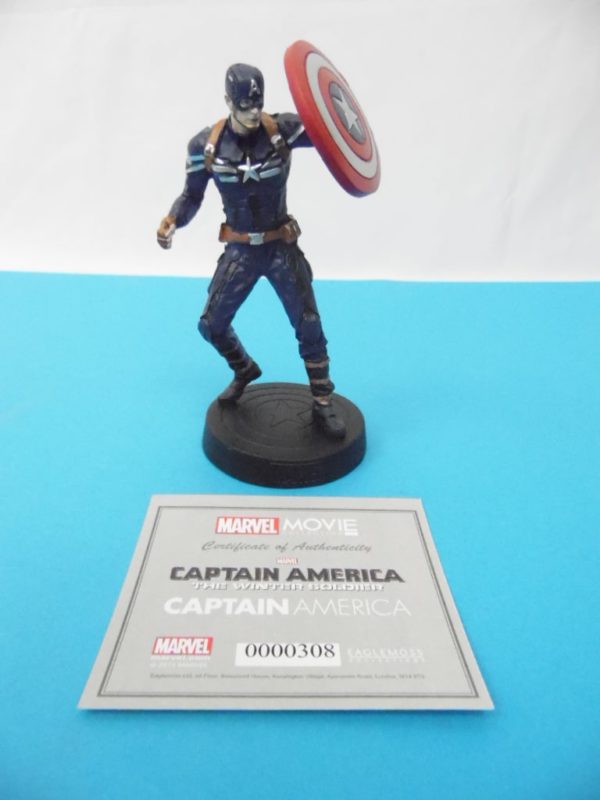 Figurine Avengers - Captain America le soldat de l'hiver - Eaglemoss