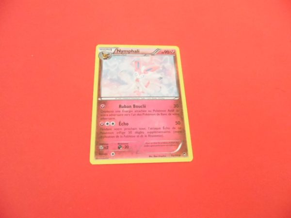 Carte Pokémon FR - Nymphali 190PV Holo - 72/111 - XY Poings Furieux