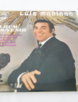 Disque vinyle - 33 T - Luis Mariano - Album souvenir - 3 disques