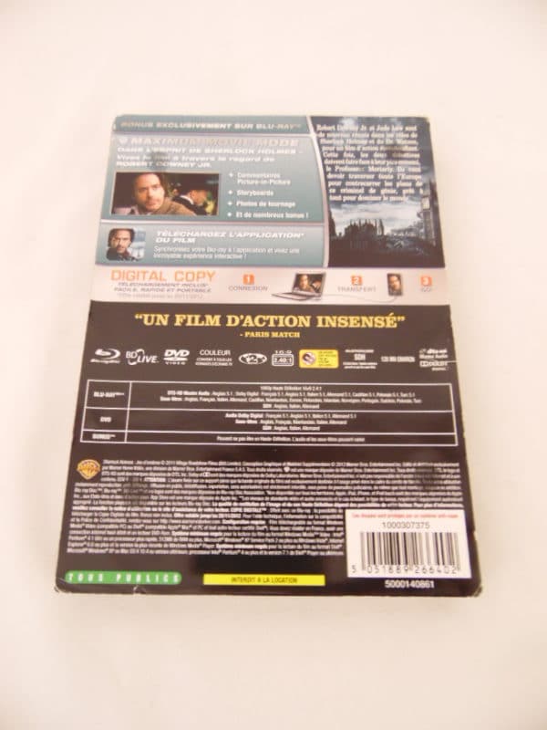 Blu-Ray - Sherlock Holmes - Jeu d'ombres - Ultimate édition