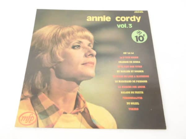 Disque vinyle - 33 T - Annie Cordy - Vol.3
