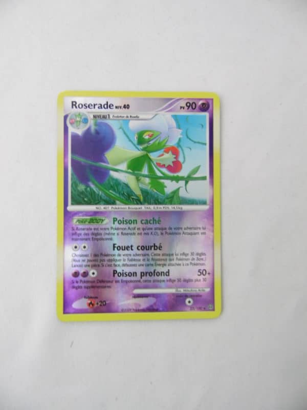 Carte Pokemon FR - Roserade 90PV - 23/100 - Diament et Perle