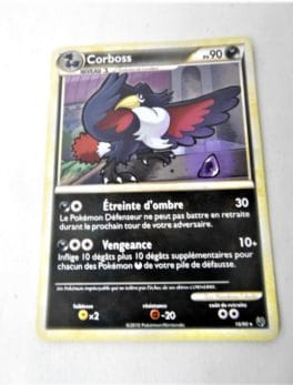 Carte Pokemon FR - Corboss 90PV - 16/90 - HS Indomptable