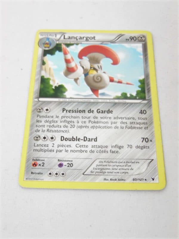 Carte Pokemon FR - Lançargot 90PV - 80/101 - Nobles Victoires