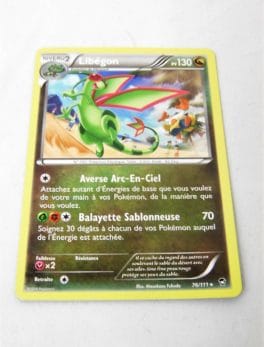 Carte Pokemon FR - Libégon 130PV - 76/111 - XY Poings Furieux