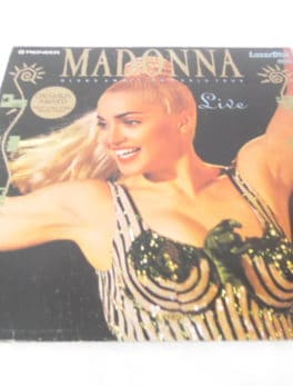 Laserdisc - Madonna - Blond Ambition World Tour - Live