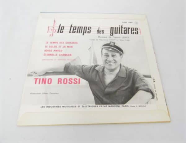 Disque vinyle - 45T - Tino Rossi