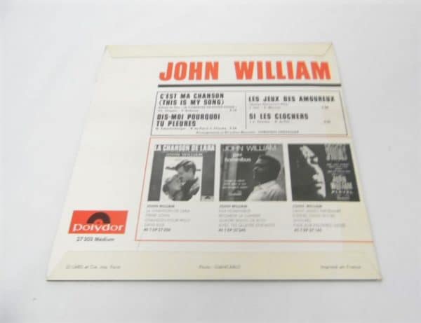 Disque vinyle - 45T - John William