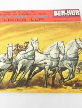 Disque vinyle - 45T - Lucien Lupi - Ben Hur