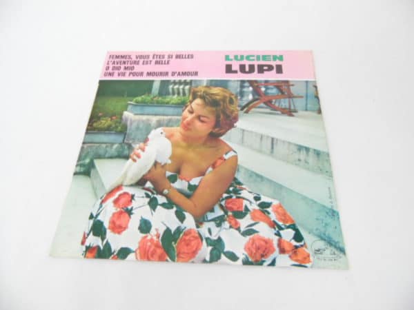 Disque vinyle - 45T - Lucien Lupi