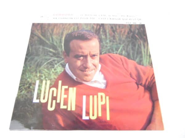 Disque vinyle - 45T - Lucien Lupi