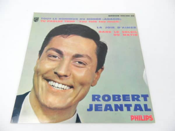 Disque vinyle - 45 T - Robert Jeantal