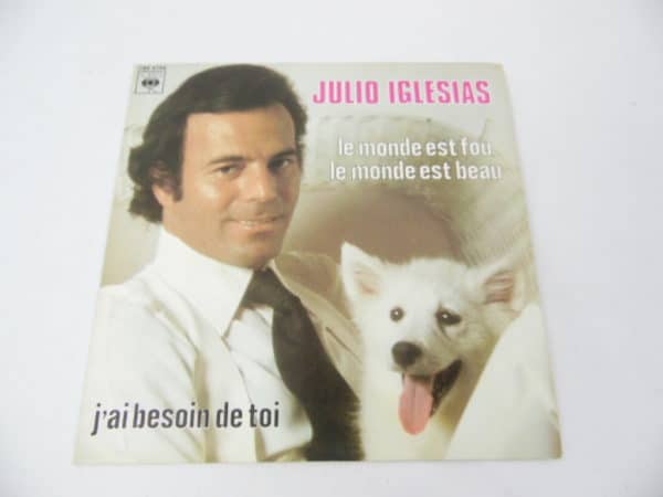 Disque vinyle - 45 T - Julio Iglesias