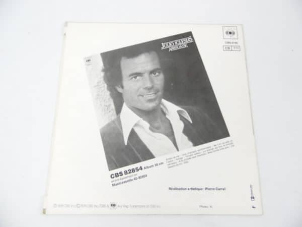 Disque vinyle - 45 T - Julio Iglesias