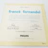 Disque vinyle - 45T - Franck Fernandel