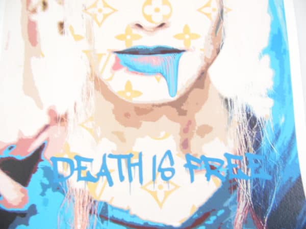 Street pop Art - Sérigraphies - Death NYC - Harley Quinn