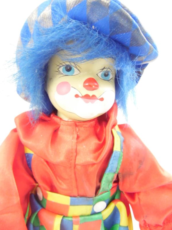 Clown en porcelaine