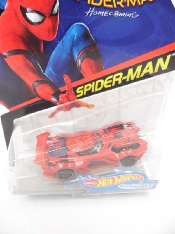 Voiture Hot Wheels - Personnage Marvel - Spider-Man Homecoming