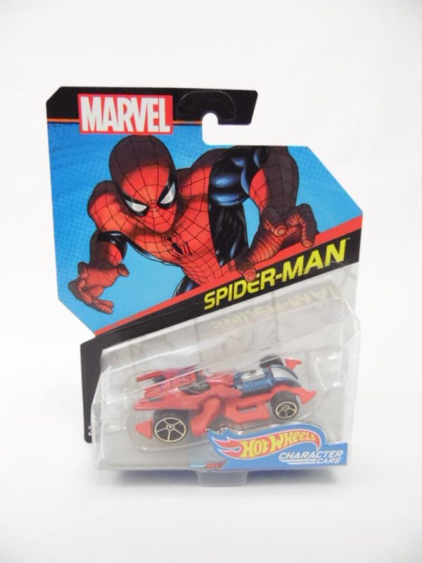 Voiture Hot Wheels - Personnage Marvel - Spider-Man