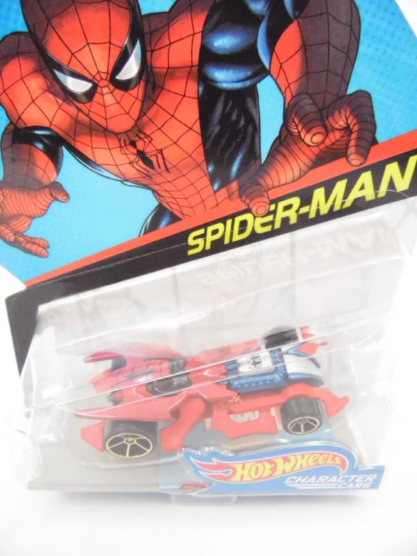 Voiture Hot Wheels - Personnage Marvel - Spider-Man