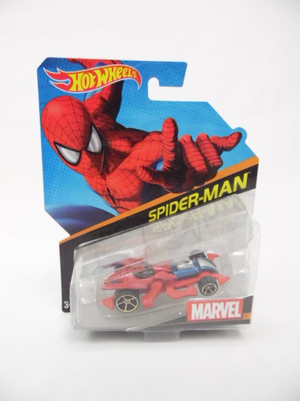 Voiture Hot Wheels - Personnage Marvel - Spider-Man