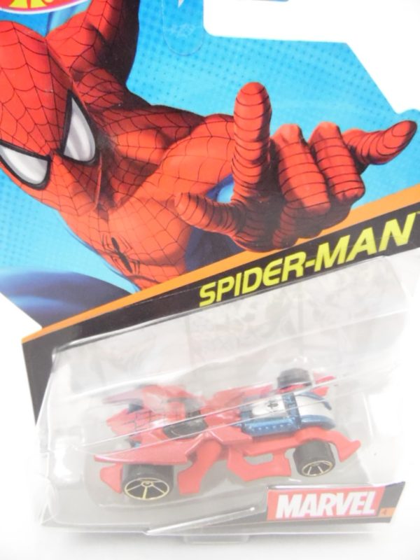 Voiture Hot Wheels - Personnage Marvel - Spider-Man