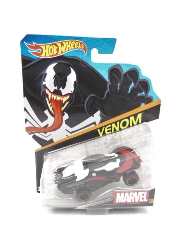 Voiture Hot Wheels - Personnage Marvel - Venom