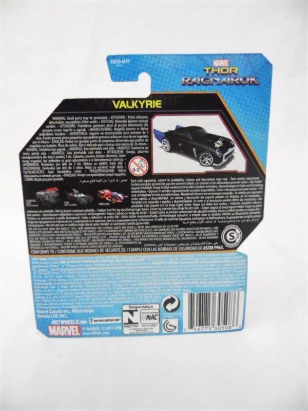 Voiture Hot Wheels - Personnage Marvel - Valkyrie